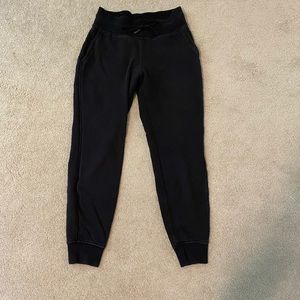 Lululemon jogger sweatpants.